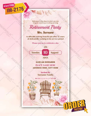 Retirement Invitation 