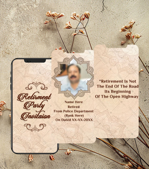 Retirement Party Invitation Video