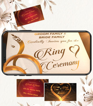 Ring Ceremony Invitation Video