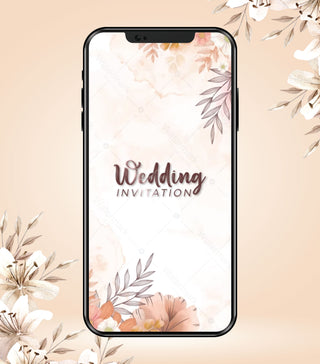 Romantic Save the Date Wedding Invitation Video