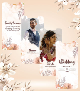 Romantic Save the Date Wedding Invitation Video