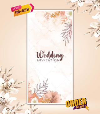 Romantic Save the Date Wedding Invitation Video