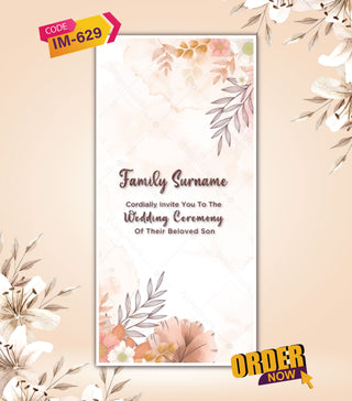 Romantic Save the Date Wedding Invitation Video