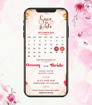 Rose Calendar Save The Date Video