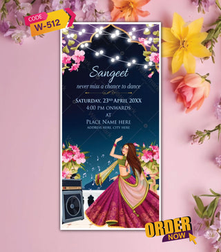 Royal Indian Wedding Invitation Video