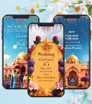 Royal Palace Wedding Invitation Video