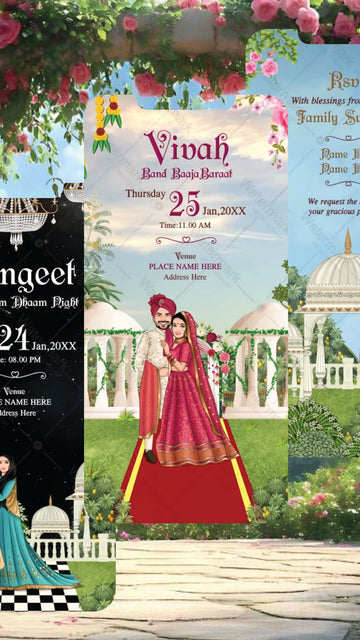 Royal Wedding Invitation Video