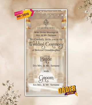 Royal Wedding Invitation Video