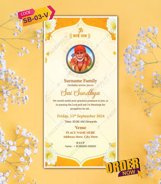 Sai Bhajan Sandhya Invitation Video
