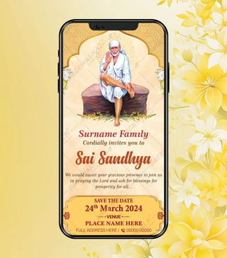 Sai Sandhya Invitation Video