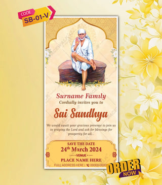 Sai Sandhya Invitation Video