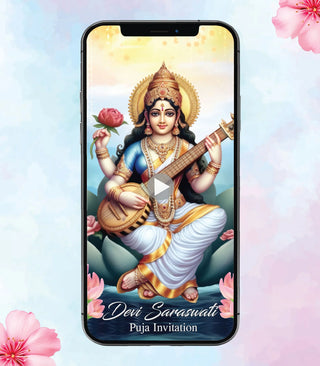 Saraswati Puja Invite Video