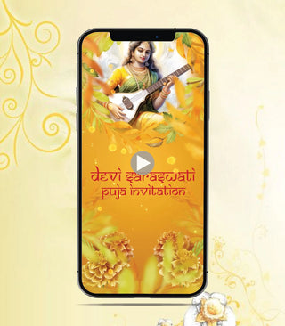 Saraswati Puja Invitation Video 