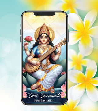 Saraswati Puja Invite Video 