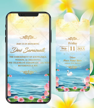 Saraswati Puja Invite Video 