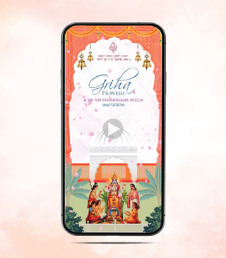 Satyanarayan Puja & Griha Pravesh Invitation Video 