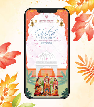 Satyanarayan Puja & Griha Pravesh Invitation Video 