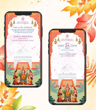 Satyanarayan Puja & Griha Pravesh Invitation Video 