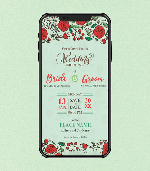 Save the Date Template 