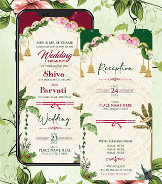 Shiv Parvati Marriage Invitation Video