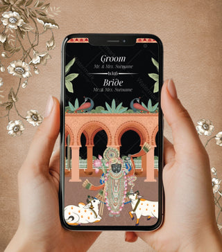 Shreenathji Theme Wedding Invitation Video