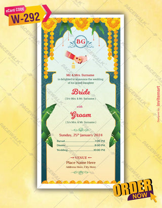 Shubh Vivah Invitation PDF Cards 