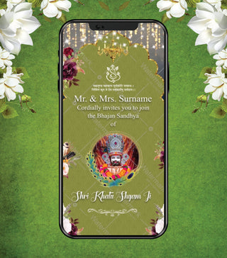 Shyam Baba Bhajan Sandhya Invitation Video