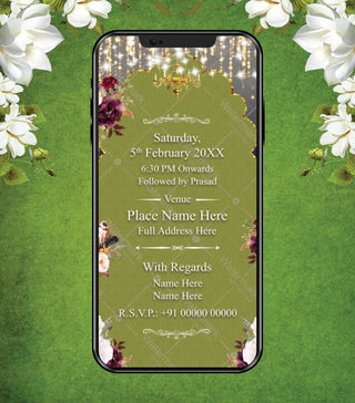 Shyam Baba Bhajan Sandhya Invitation Video