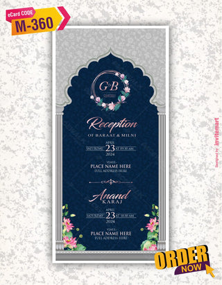 Sikh Wedding Card