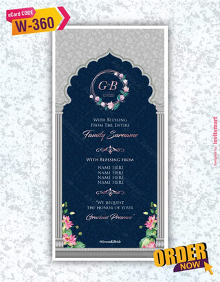 Sikh Wedding Card