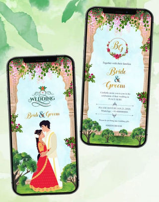 South Indian Wedding Invitation