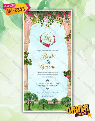 South Indian Wedding Invitation