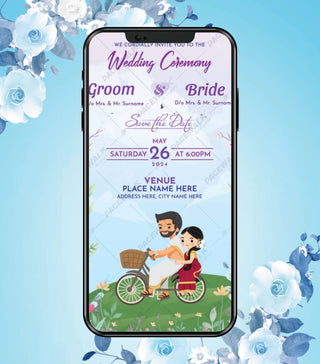 South Indian Wedding E-Card
