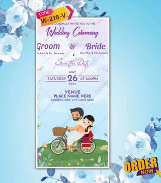 South Indian Wedding E-Card