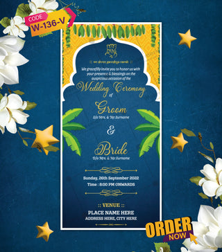 South Indian Wedding Invitation Video