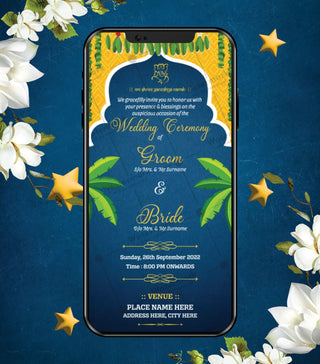 South Indian Wedding Invitation Video
