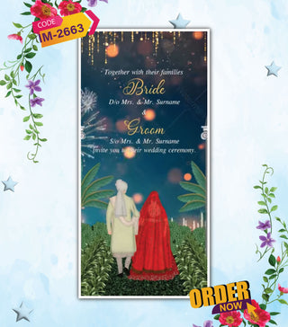 Sparkling Wedding Invitation Video