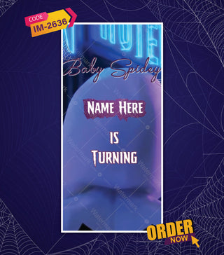 Spider Woman Birthday Invitation Video