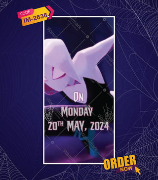 Spider Woman Birthday Invitation Video