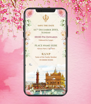 Sukhmani Sahib Path Video Invitation