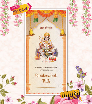 Sunderkand Path Invitation Video for Whatsapp