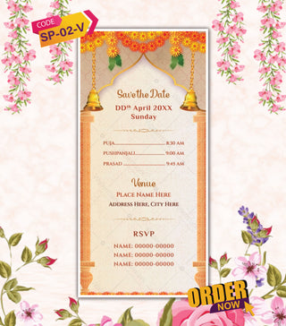 Sunderkand Path Invitation Video for Whatsapp