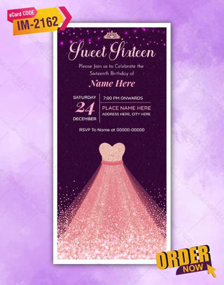 Sweet Sixteen Invitations