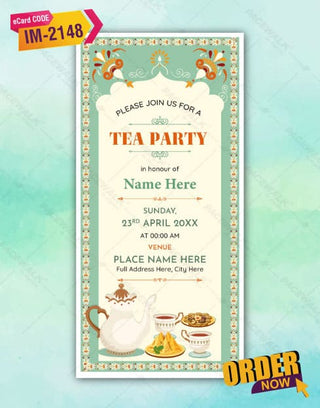 Tea Invitation 