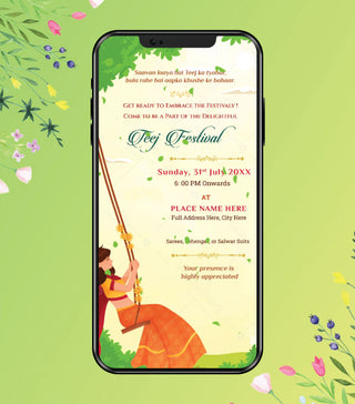 Teej Invitation Video