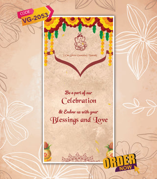 Thread Ceremony Video Invitations