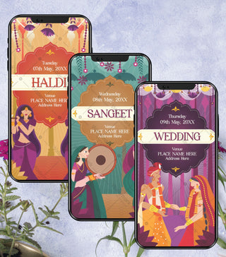 Traditional Hindu Wedding Invitation Video