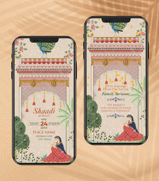 Traditional Indian Wedding Video Invitation1