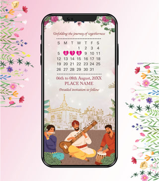 Traditional Save The Date Invitation Video