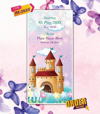 Unicorn Birthday Party Invitation Video